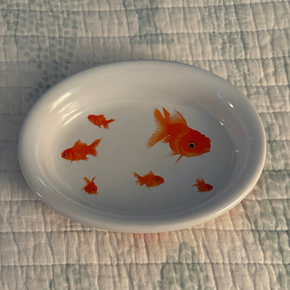 Gold Fish Soap Dish